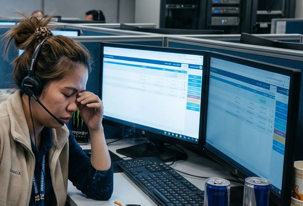 an image of a bpo worker which represents why your bpo health card isn't enough