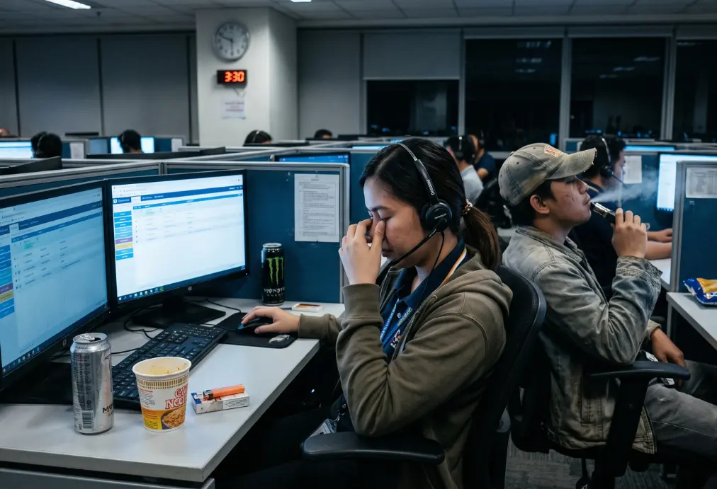 don't let the big c bite especially when burning the midnight oil